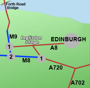 ingliston rally stage