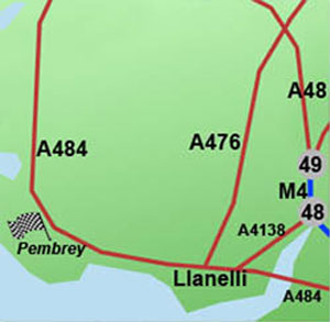 pembrey rally stage