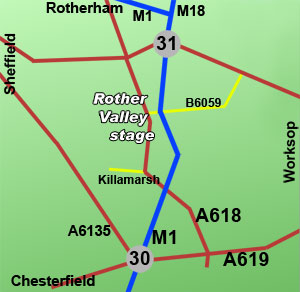 rother valley rally stage