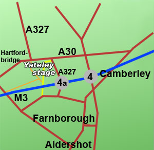 yateley rally stage